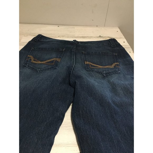 Nine West Vintage America Collection Vintage BoHo capri jeans size 8/29 - Picture 5 of 8